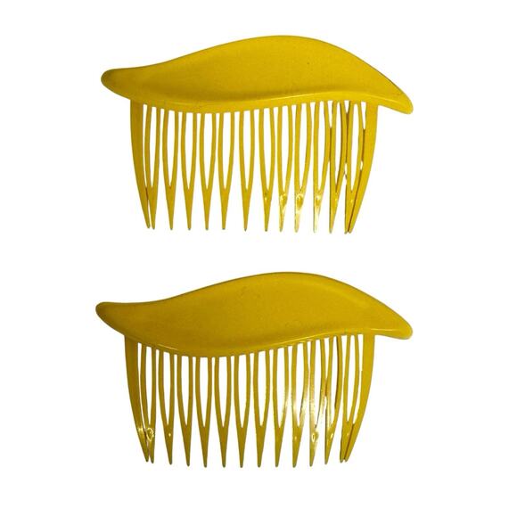 Vintage Decorative Hair Combs Huge Lot 80s 90s Hair Accessories Y2K Hip Cool - Picture 13 of 13